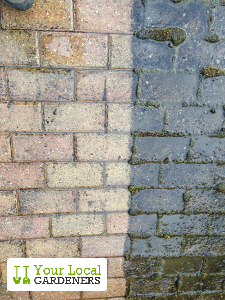 Trustworthy jet washing services for your garden.